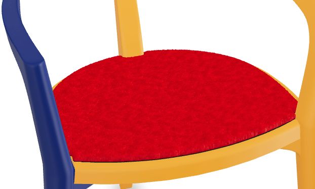 Natural wool seat pad x Tapicheri
